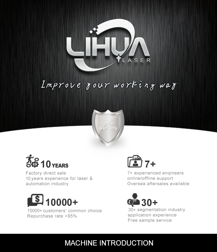 High Speed Lihua Camera Carpet 150w Co2 Laser Label Cutting Machine For Cloth