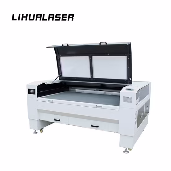 Lihua 1390 1610 Lazer Cutter 100w 150w 180w 260w 300w Foam Plastic Textile Paper Mdf Leather Acrylic Wood Fabric Cnc Co2 Laser Cutting Engraving Machine