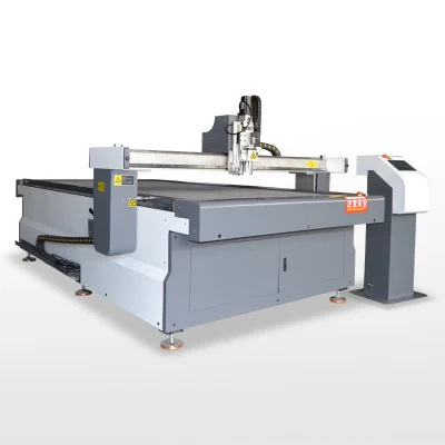 Auto Feeding CNC Oscillating Knife Cutting Machine Plotter for Textile Garment Home Upholster Cutting