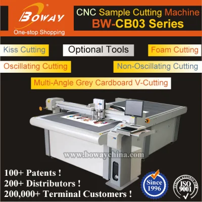 CNC Cardboard Plastic Foam Rubber Composite Material Knife Sample Cutting Machine