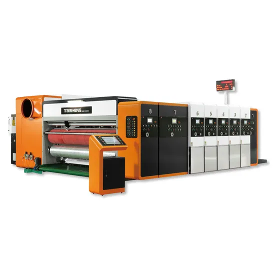 Corrugated Carton Box Making Machine Printing Slotting Die Cutting Machinery