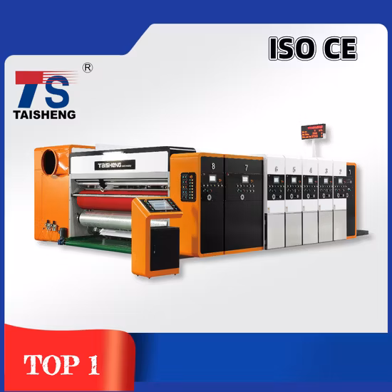 Corrugated Carton Box Making Machine Printing Slotting Die Cutting Machinery