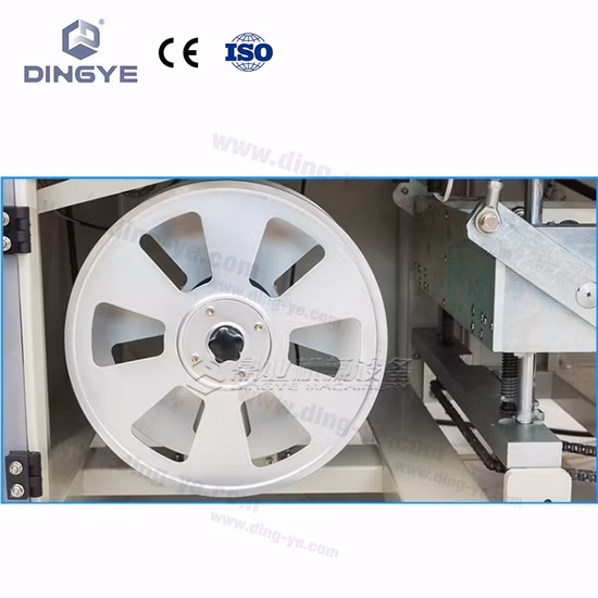 DINGYE DQL6025S automatic edge sealing and cutting machine heat shrink packaging machine foam box cutting board photo frame yoga mat gift box wooden