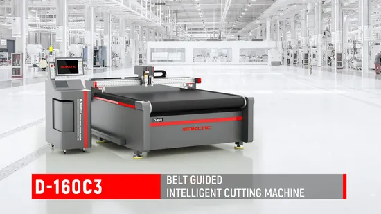 Oscillating Knife Carton Box/Paper Corrugated Cardboard/Carpet/Leather Cutting Machine