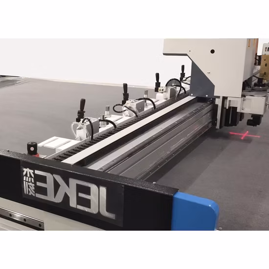 Vibrating Knife Cutting Machine Oscillating Knife Cutter for Fabric, Garment, PVC Soft Glass, Hard Cardboard, Carpet, Automative Interior, Foma, EVA, Leather