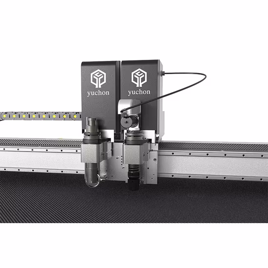 High Performance CNC Carpet/Sofa Cover Cutting Machine by Vibration Knife