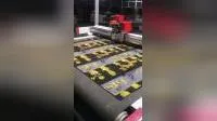 CNC Router Manufacturer Automatic Oscillating Knife Carpet Rug Cutting Machine High Precision